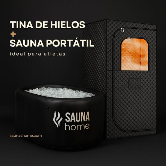 Kit Wellness Sauna y tina portatil